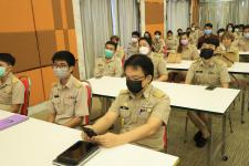 ทน.แม่สอด จัดกิจกรรมโครงการผู้บริหารมอบนโยบายการทำงานตามหลักธรรมาภิบาล