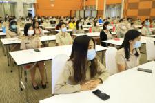 ทน.แม่สอด จัดกิจกรรมโครงการผู้บริหารมอบนโยบายการทำงานตามหลักธรรมาภิบาล