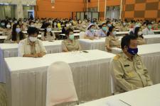 ทน.แม่สอด จัดกิจกรรมโครงการผู้บริหารมอบนโยบายการทำงานตามหลักธรรมาภิบาล