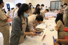 ทน.แม่สอด จัดกิจกรรมโครงการผู้บริหารมอบนโยบายการทำงานตามหลักธรรมาภิบาล