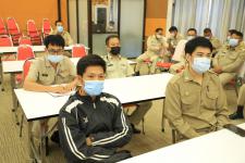 ทน.แม่สอด จัดกิจกรรมโครงการผู้บริหารมอบนโยบายการทำงานตามหลักธรรมาภิบาล