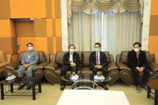 นายกเทศมนตรีแม่สอด ร่วมการประชุมอบรมเชิงปฏิบัติการพัฒนาหลักสูตร กระบวนการจัดการเรียนรู้ การวัดและประเมินผลประจำปี 2564