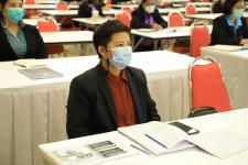 นายกเทศมนตรีแม่สอด ร่วมการประชุมอบรมเชิงปฏิบัติการพัฒนาหลักสูตร กระบวนการจัดการเรียนรู้ การวัดและประเมินผลประจำปี 2564