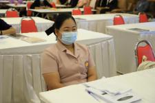 นายกเทศมนตรีแม่สอด ร่วมการประชุมอบรมเชิงปฏิบัติการพัฒนาหลักสูตร กระบวนการจัดการเรียนรู้ การวัดและประเมินผลประจำปี 2564