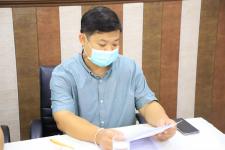 ทน.แม่สอด จัดประชุมการเตรียมความพร้อมจัดตั้งโรงพยาบาลสนาม