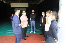 ทน.แม่สอด ลงพื้นที่เตรียมความพร้อมจัดตั้งโรงพยาบาลสนาม