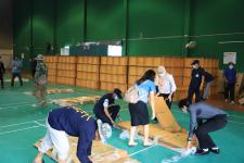 ทน.แม่สอด ลงพื้นที่เตรียมความพร้อมจัดตั้งโรงพยาบาลสนาม