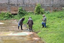 ทน.แม่สอด ลงพื้นที่เตรียมความพร้อมจัดตั้งโรงพยาบาลสนาม