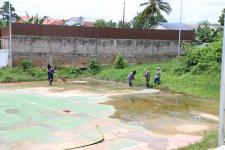 ทน.แม่สอด ลงพื้นที่เตรียมความพร้อมจัดตั้งโรงพยาบาลสนาม