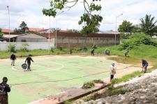 ทน.แม่สอด ลงพื้นที่เตรียมความพร้อมจัดตั้งโรงพยาบาลสนาม