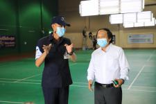 ทน.แม่สอด ลงพื้นที่เตรียมความพร้อมจัดตั้งโรงพยาบาลสนาม