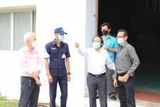 ทน.แม่สอด ลงพื้นที่เตรียมความพร้อมจัดตั้งโรงพยาบาลสนาม