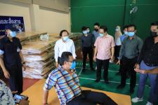 ทน.แม่สอด ลงพื้นที่เตรียมความพร้อมจัดตั้งโรงพยาบาลสนาม