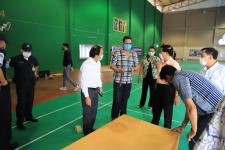 ทน.แม่สอด ลงพื้นที่เตรียมความพร้อมจัดตั้งโรงพยาบาลสนาม