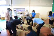 ทน.แม่สอด ลงพื้นที่เตรียมความพร้อมจัดตั้งโรงพยาบาลสนาม