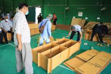 ทน.แม่สอด ลงพื้นที่เตรียมความพร้อมจัดตั้งโรงพยาบาลสนาม