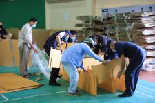 ทน.แม่สอด ลงพื้นที่เตรียมความพร้อมจัดตั้งโรงพยาบาลสนาม