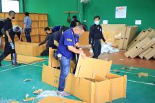 ทน.แม่สอด ลงพื้นที่เตรียมความพร้อมจัดตั้งโรงพยาบาลสนาม