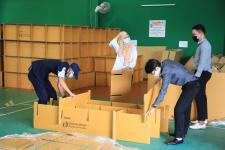 ทน.แม่สอด ลงพื้นที่เตรียมความพร้อมจัดตั้งโรงพยาบาลสนาม