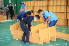 ทน.แม่สอด ลงพื้นที่เตรียมความพร้อมจัดตั้งโรงพยาบาลสนาม