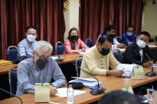 คณะผู้บริหาร สมาชิกสภาเทศบาล ร่วมประชุมซักซ้อมการยื่นบัญชีทรัพย์สินและหนี้สิน