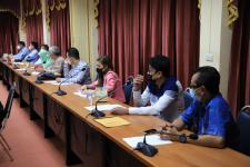 คณะผู้บริหาร สมาชิกสภาเทศบาล ร่วมประชุมซักซ้อมการยื่นบัญชีทรัพย์สินและหนี้สิน