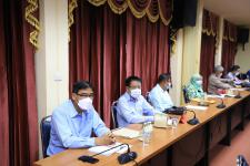 คณะผู้บริหาร สมาชิกสภาเทศบาล ร่วมประชุมซักซ้อมการยื่นบัญชีทรัพย์สินและหนี้สิน