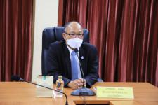 คณะผู้บริหาร สมาชิกสภาเทศบาล ร่วมประชุมซักซ้อมการยื่นบัญชีทรัพย์สินและหนี้สิน