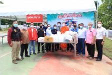 ทน.แม่สอด ตั้งศูนย์รับบริจาคช่วยเหลือผู้ป่วยโรคติดเชื้อไวรัสโคโรนา 2019 (โควิด-19)