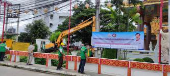 ทน.แม่สอด ลงพื้นที่แก้ปัญหาทางระบายในเขตเทศบาลนครแม่สอด 