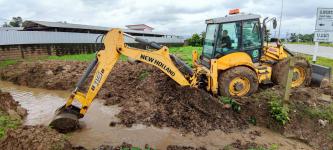 ทน.แม่สอด ลงพื้นที่แก้ไขปัญหาน้ำท่วมในเขตเทศบาลนครแม่สอด