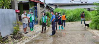 ทน.แม่สอด ลงพื้นที่แก้ไขปัญหาน้ำท่วมในเขตเทศบาลนครแม่สอด