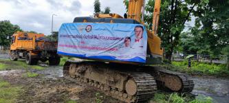 ทน.แม่สอด ร่วมกับ อบจ.ตาก จัดทำโครงการเตรียมความพร้อมรับมือภัยพิบัติน้ำท่วมเทศบาลนครแม่สอด บริเวณชุมชนสักทอง 