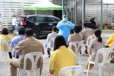 ทน.แม่สอด ตรวจคัดกรองเชิงรุกโรคติดเชื้อไวรัสโคโรนา 2019 (โควิด-19)
