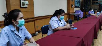 ทน.แม่สอด ร่วมประชุมหารือการแก้ไขปัญหาการแพร่ระบาด โรคติดเชื้อไวรัสโคโรนา 2019 (โควิด-19) ในพื้นที่อำเภอแม่สอด