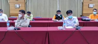 ทน.แม่สอด ร่วมประชุมหารือการแก้ไขปัญหาการแพร่ระบาด โรคติดเชื้อไวรัสโคโรนา 2019 (โควิด-19) ในพื้นที่อำเภอแม่สอด