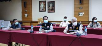 ทน.แม่สอด ร่วมประชุมหารือการแก้ไขปัญหาการแพร่ระบาด โรคติดเชื้อไวรัสโคโรนา 2019 (โควิด-19) ในพื้นที่อำเภอแม่สอด