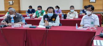 ทน.แม่สอด ร่วมประชุมหารือการแก้ไขปัญหาการแพร่ระบาด โรคติดเชื้อไวรัสโคโรนา 2019 (โควิด-19) ในพื้นที่อำเภอแม่สอด