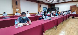 ทน.แม่สอด ร่วมประชุมหารือการแก้ไขปัญหาการแพร่ระบาด โรคติดเชื้อไวรัสโคโรนา 2019 (โควิด-19) ในพื้นที่อำเภอแม่สอด