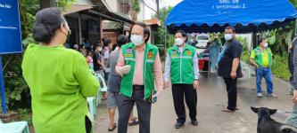 ทน.แม่สอด ร่วมกับ รพ.แม่สอด ตรวจคัดกรองเชิงรุกโรคติดเชื้อไวรัสโคโรนา 2019 (โควิด-19) ประชาชนในเขตเทศบาลนครแม่สอด