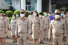 ทน.แม่สอด จัดกิจกรรมเคารพธงชาติ เนื่องในวันพระราชทานธงชาติไทย