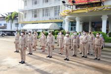 ทน.แม่สอด จัดกิจกรรมเคารพธงชาติ เนื่องในวันพระราชทานธงชาติไทย