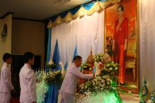 พิธีลงนามถวายพระพรชัยมงคลและเครื่องราชสักการะสมเด็จพระนางเจ้าสิริกติ์ พระบรมราชินีนาถ เนื่องในโอกาสวันเฉลิมพระชนพรรษา 85 พรรษา ปี 2560