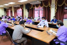 ทน.แม่สอด ประชุมคณะผู้บริหาร หัวหน้าส่วนราชการ และผู้เกี่ยวข้อง ครั้งที่ 2/2564