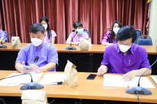ทน.แม่สอด ประชุมคณะผู้บริหาร หัวหน้าส่วนราชการ และผู้เกี่ยวข้อง ครั้งที่ 2/2564