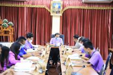ทน.แม่สอด ประชุมคณะผู้บริหาร หัวหน้าส่วนราชการ และผู้เกี่ยวข้อง ครั้งที่ 2/2564