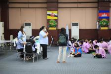 ทน.แม่สอด ร่วมกับ รพ.แม่สอด ร่วมให้บริการฉีดวัคซีนเคลื่อนที่ให้แก่นักเรียนโรงเรียนในสังกัดเทศบาลนครแม่สอด 