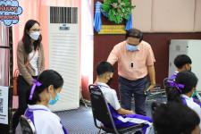 ทน.แม่สอด ร่วมกับ รพ.แม่สอด ร่วมให้บริการฉีดวัคซีนเคลื่อนที่ให้แก่นักเรียนโรงเรียนในสังกัดเทศบาลนครแม่สอด 