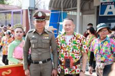 เทศบาลนครแม่สอด จัดขบวนแห่สงกรานต์ ประจำปี 2562 เพื่อสืบสานประเพณีและวัฒนธรรมอันดีงามของไทย