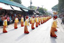 เทศบาลนครแม่สอด จัดขบวนแห่สงกรานต์ ประจำปี 2562 เพื่อสืบสานประเพณีและวัฒนธรรมอันดีงามของไทย